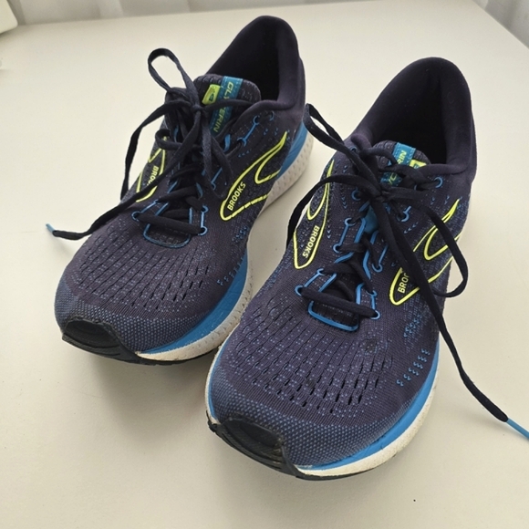 Brooks Men's Glycerin 19 Navy Blue Neutral Running Sneakers Size 11.5 - Picture 3 of 13